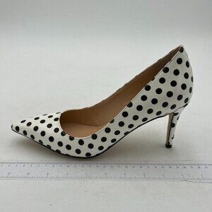 YDN Women's Chic Pointed Closed Toe Mid Heel Pumps Slip on Stilettos Slide Dress